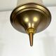 Mid-century Lumi Milano brass pendant light from 50s