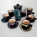 Fat lava coffee set from the 60s