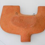 Large Mid-Century Scandinavian Modern pottery wall decor by Hellström