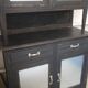 Seasy oak solid black patina and zinc