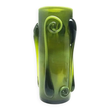 Vase r3j institut du verre de cracovie endommagé