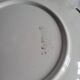 Sarreguemines earthenware cake plate, Épernay pattern