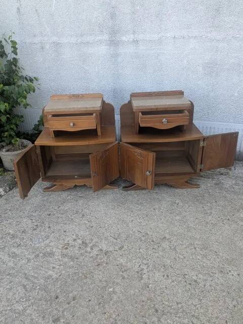 Pair of bedside tables