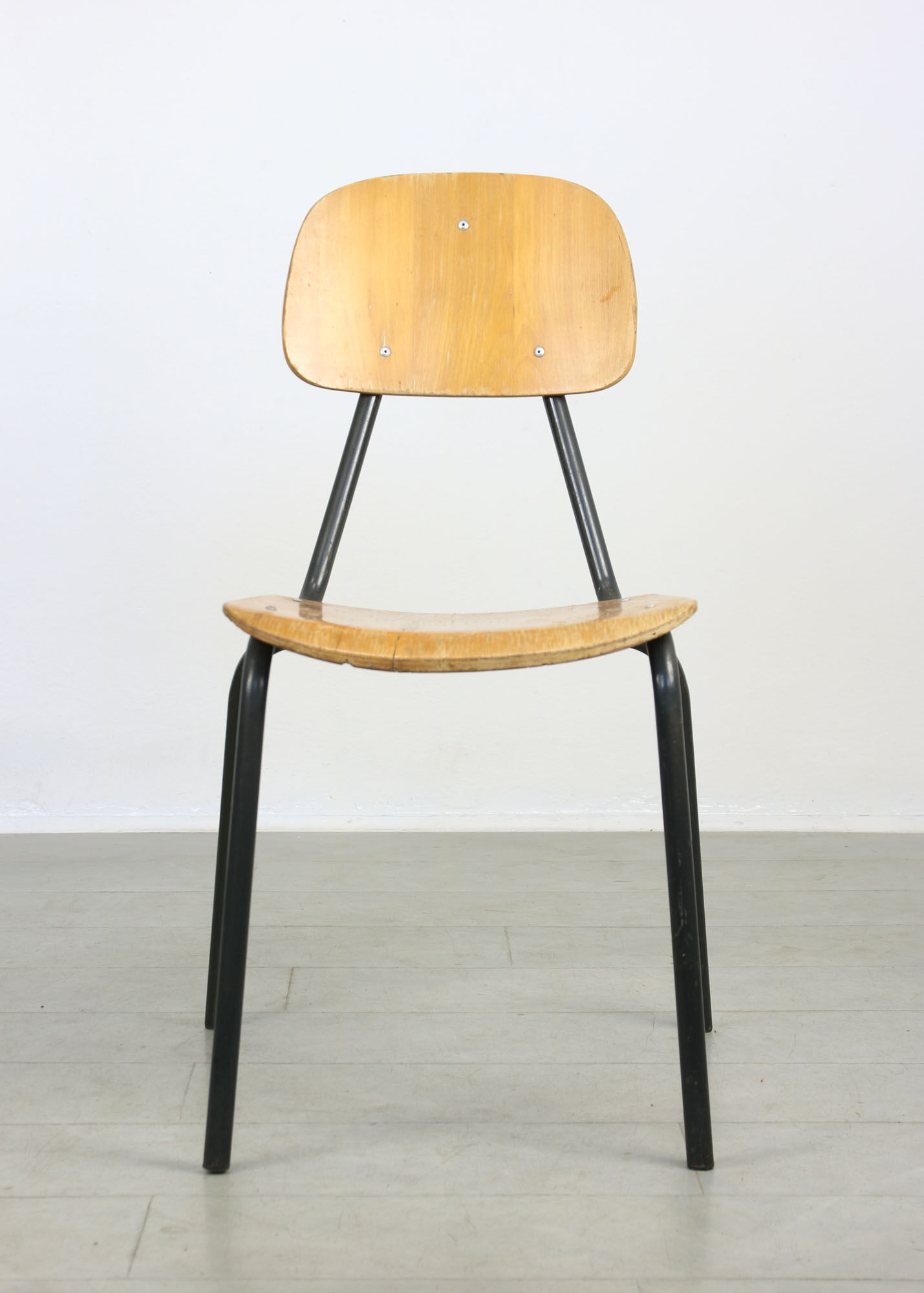 Vintage Plywood School Chair