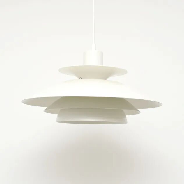 White Scandinavian lamp, 1970s