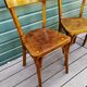 Trio of Baumann bistro chairs