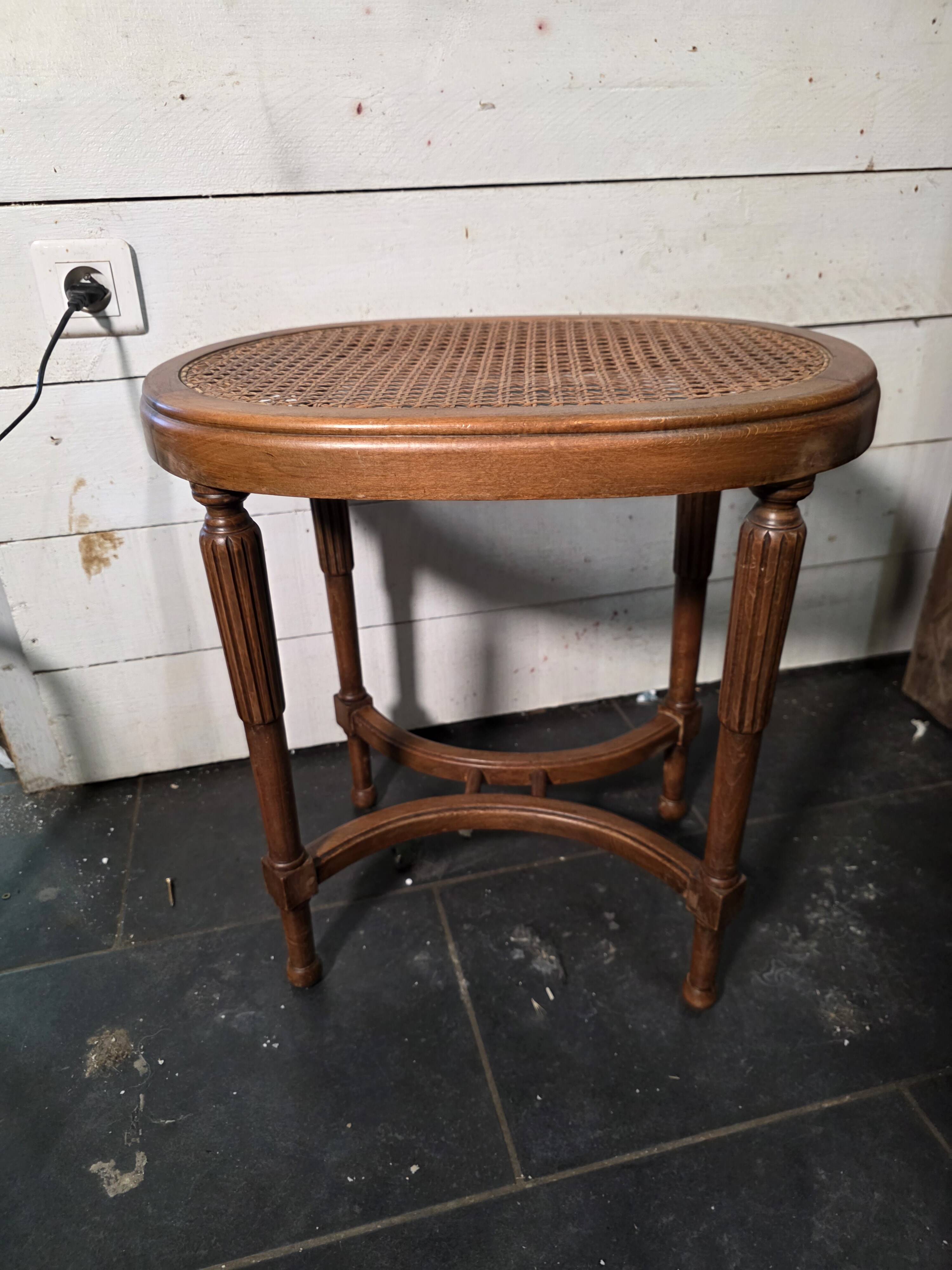 Louis XVI style piano bench