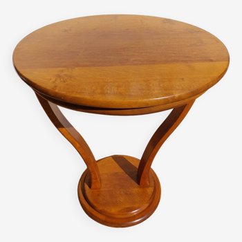 Art deco pedestal table, 2 feet