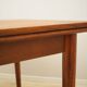 Table en chêne, design danois, années 1970, production : Danemark