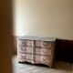 18th-century commode with a patina