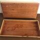 Rectangular mother-of-pearl and brass storage box 1970