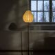 Modern mid-century brass trumpet-shaped floor lamp, Sweden, 1960s.