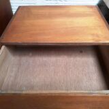 2 furniture or vintage boarding school bedside table