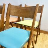 Set of 4 chairs by René-Jean Caillette
