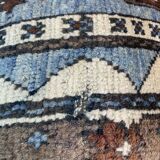 Vintage turkish Kilim cushion cover 40x40cm