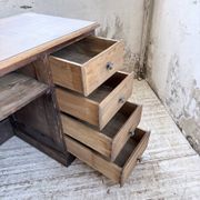Oak workbench 250 cm XL 1950