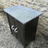 Sheet metal industrial furniture sideboard