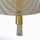 Paire d'appliques en verre de Murano de style Barovier & Toso « Graniglia » du milieu du siècle