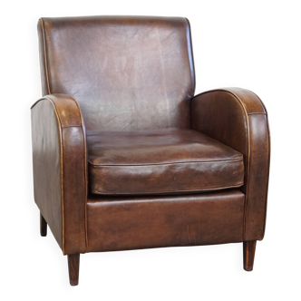Sheepskin Leather Armchair