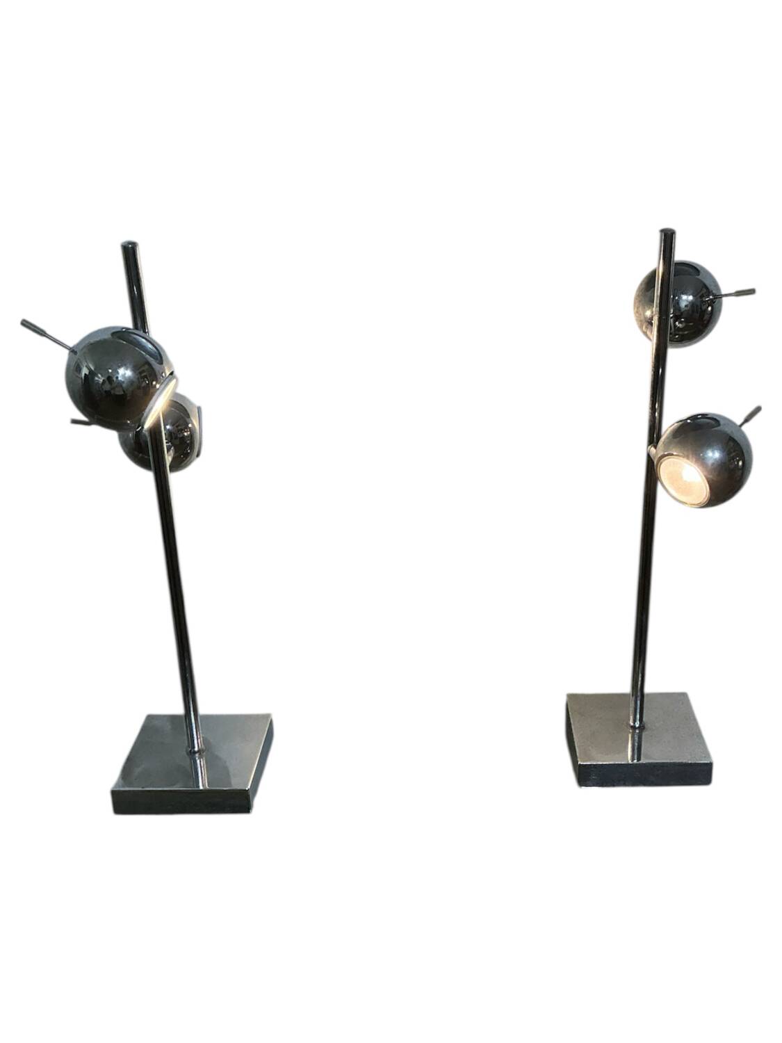 Pair of Seylumière lamps