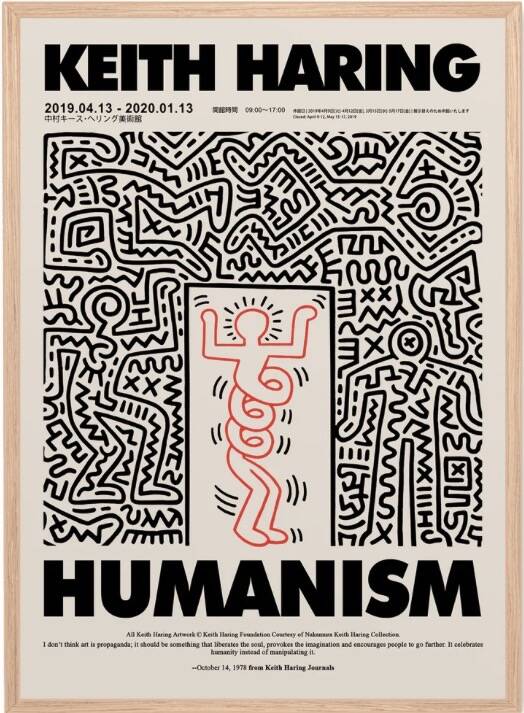 Illustration Keith haring