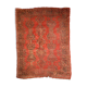 Old Turkish Oushak handmade carpet 274cm x 335cm 1900s, 1B764