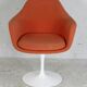 Tulip swivel armchair, Signed Knoll, Eero Saarinen, USA, circa 1960.