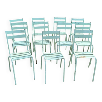 11 iron chairs from the 1950s ART PROG