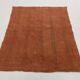 Terracotta Striped Modern Kilim Rug, 154x190Cm
