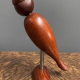 Teak bird bottle opener 1960s