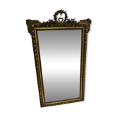 Antique beveled mirror