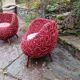 Paire de fauteuils en rotin