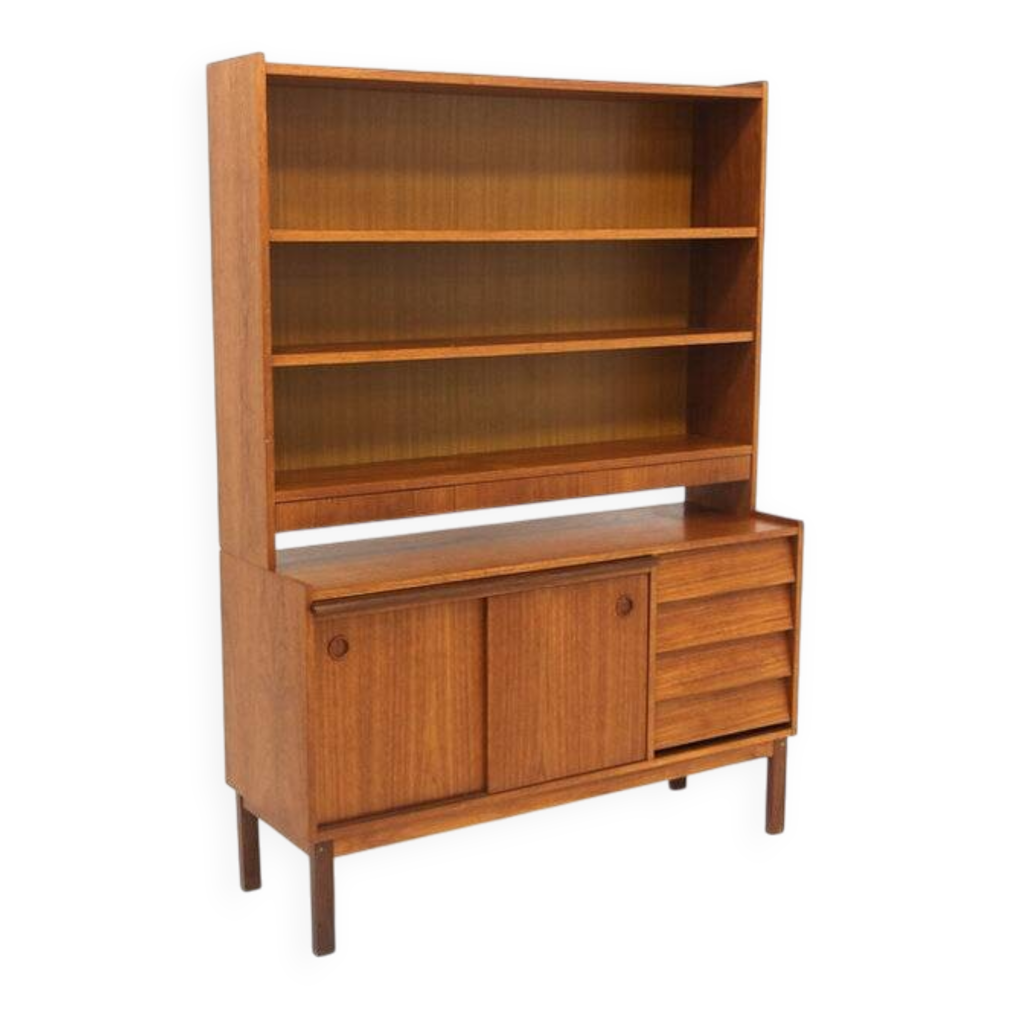 Secrétaire scandinave en teck, Suède, 1960
