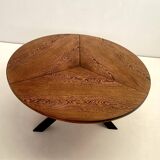 Martin Visser - Round Wengé Table