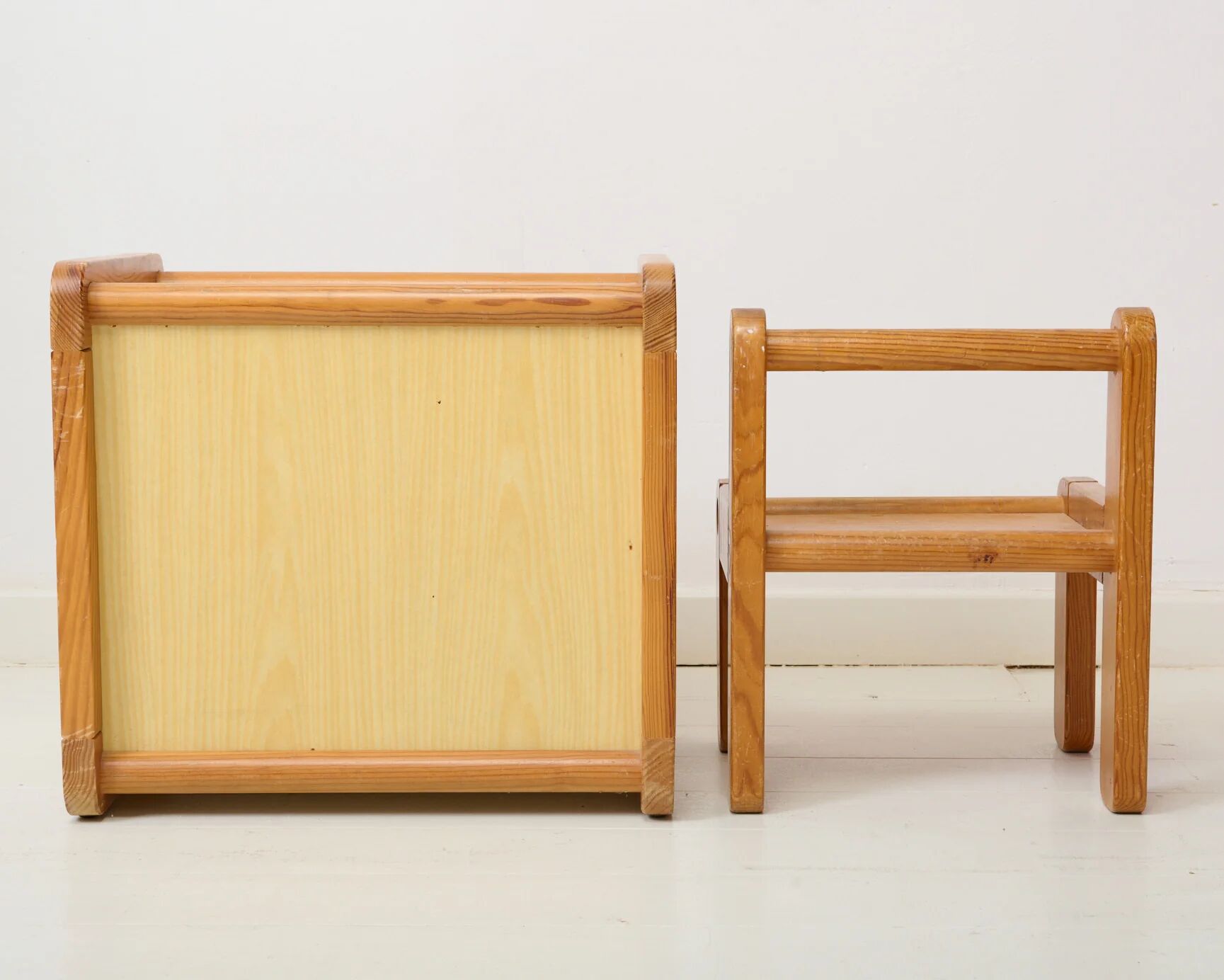 Children's furniture and chair, Baumann, 1980