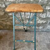 Folding workshop stool “Libellule” year 1950