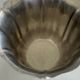 Stainless steel champagne bucket by Guy Degrenne, antique metal decoration - accessory