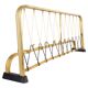 Golden coat rack from the 20th century, Germany, Europe, 1960s.