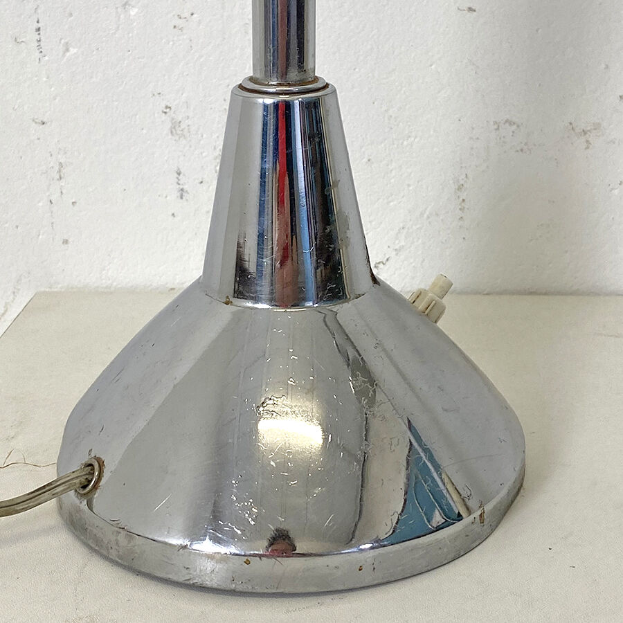 Desk lamp vintage chrome 50's