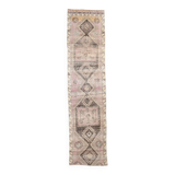 2x10 Vintage Antique Runner Rug, 75x305Cm