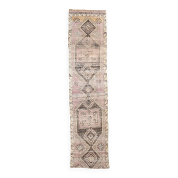 2x10 Vintage Antique Runner Rug, 75x305Cm