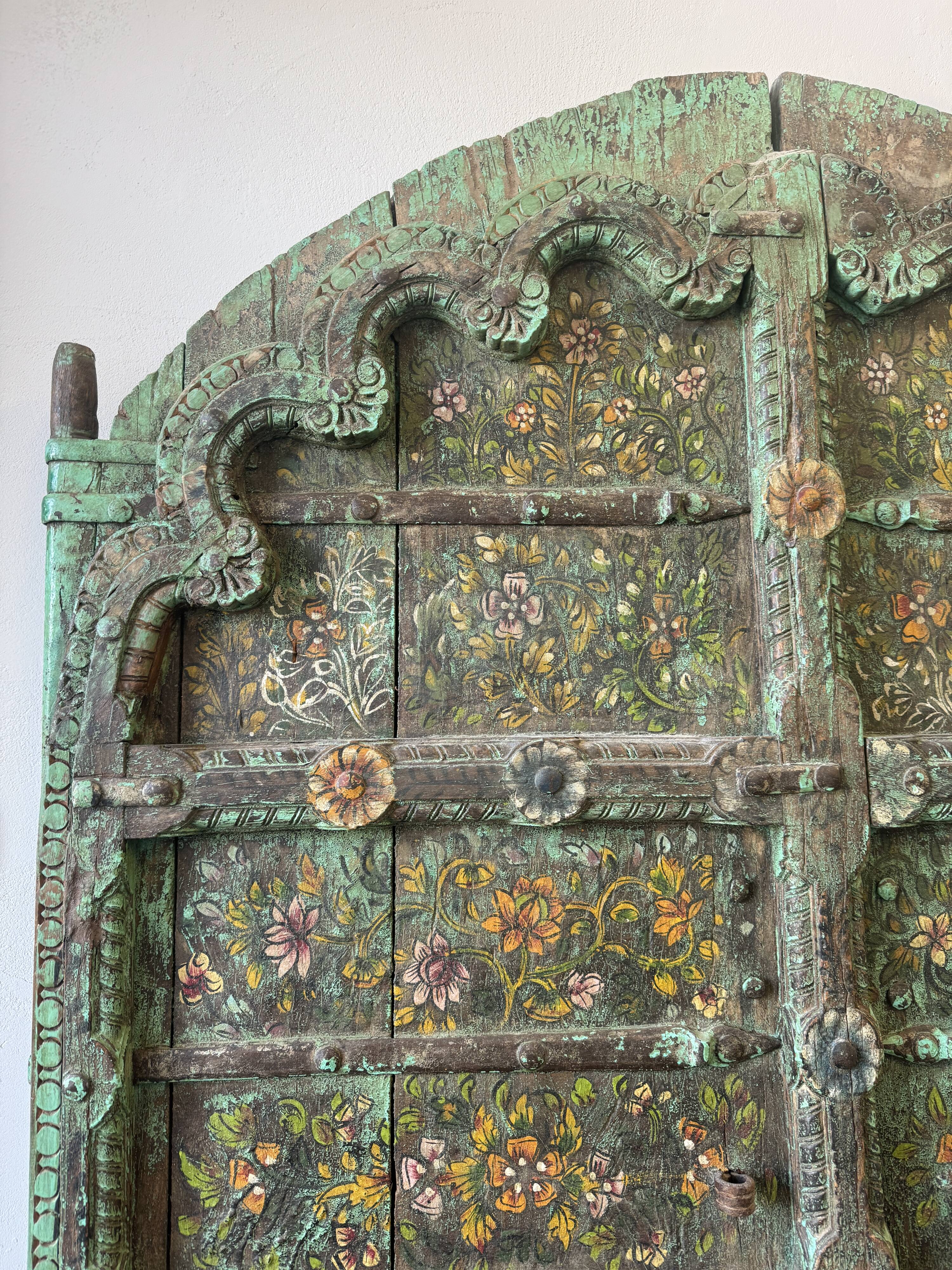 Mhurdiya - Antique Indian Painted Door No.3