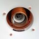 Vintage Copper Pendant Lamp Nyhavn by Alfred Homann and Ole V. Kjær for Louis Poulsen, 1980s