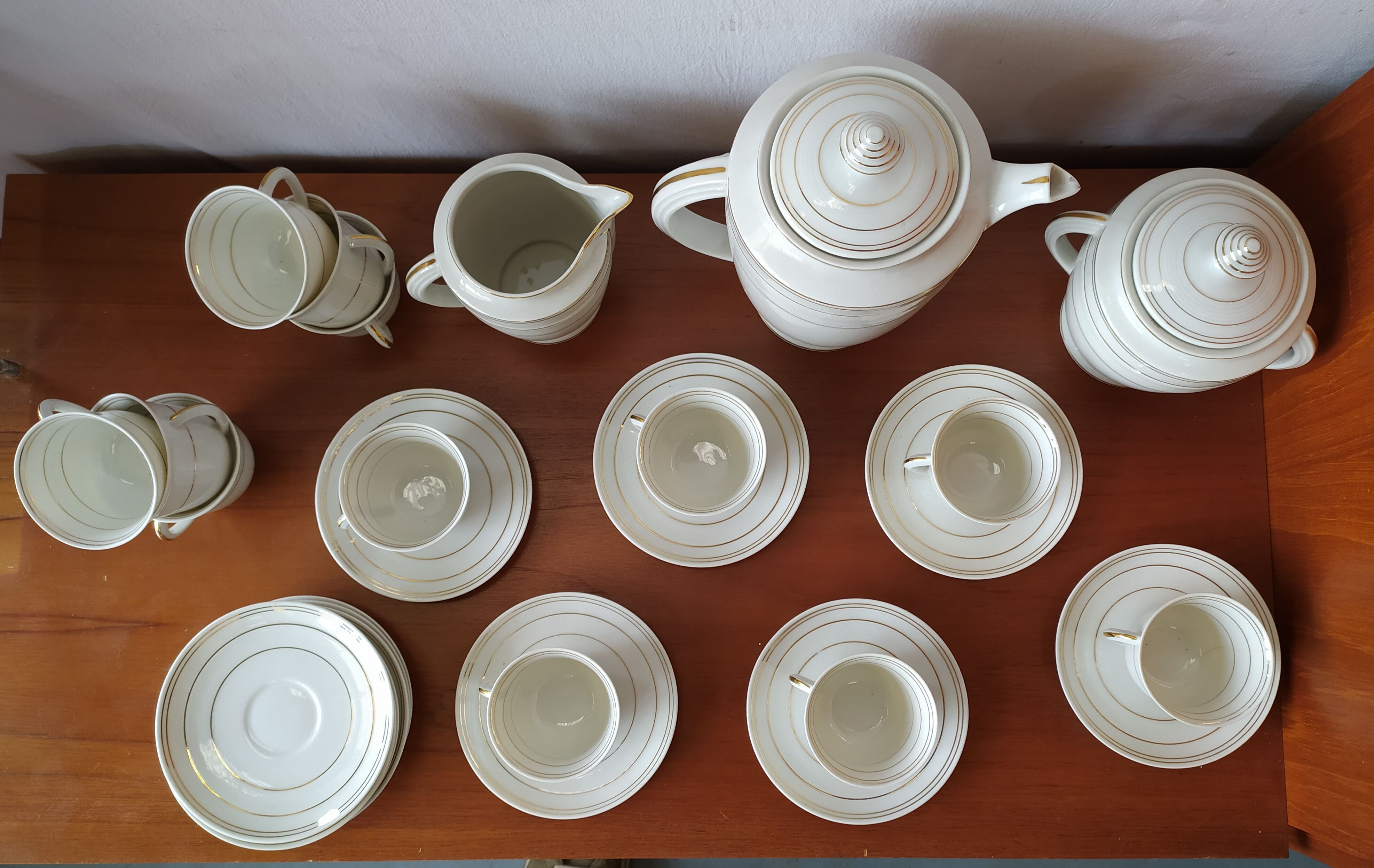 Coffee service or tea 50s Charles Ahrenfeldt