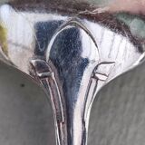 Six silverplated teaspoons