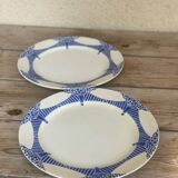 Set of 2 HBCM Habanera dinner plates