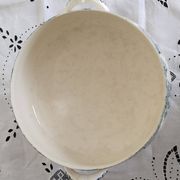 Antique Saint Amand earthenware salad bowl or tureen, Marie-Louise model
