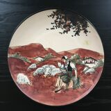 Basque décor dish of Ciboure