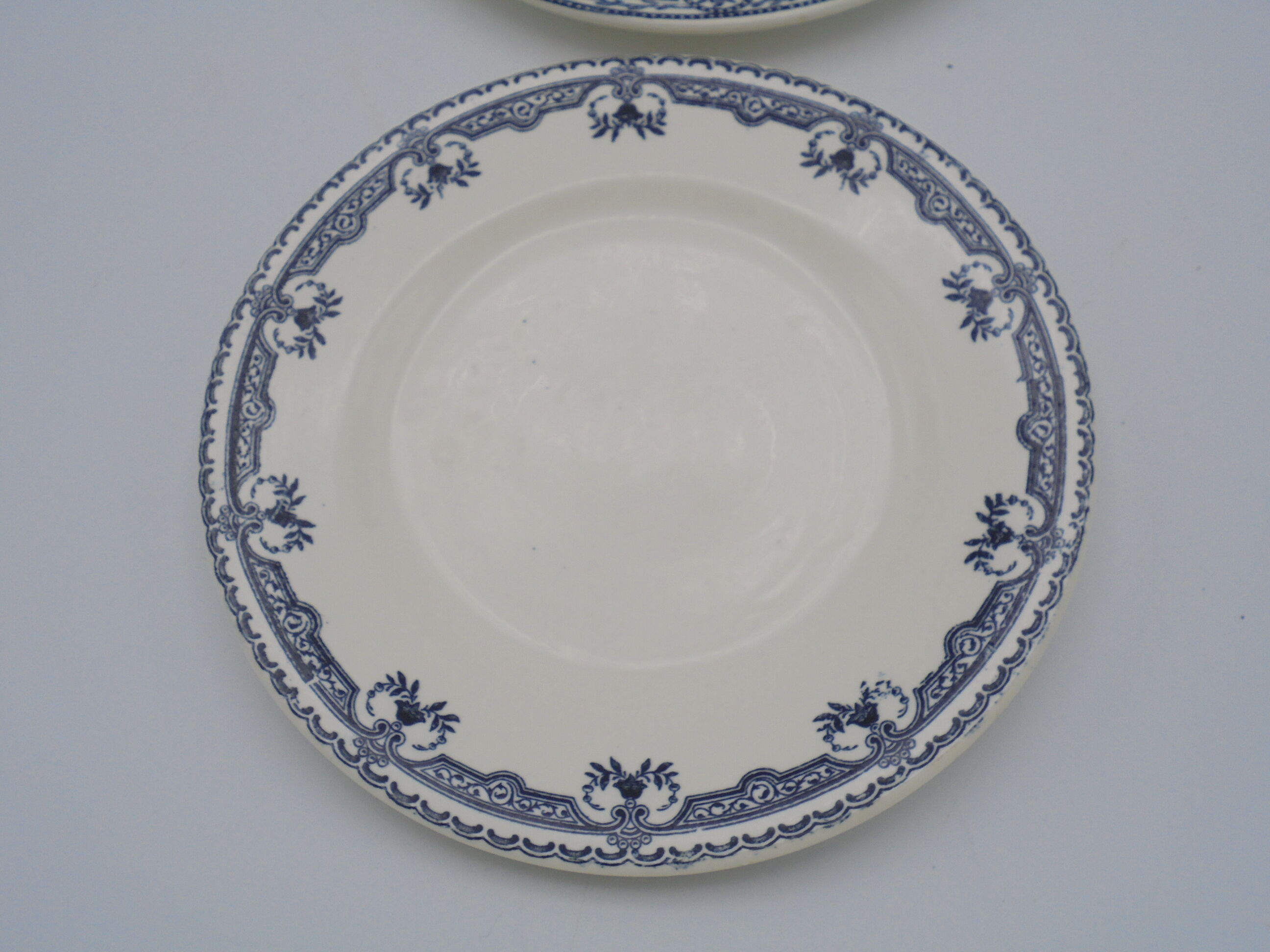 Paire d'assiettes Terre de Fer