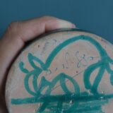 Pot couvert bonbonnière céramique signée